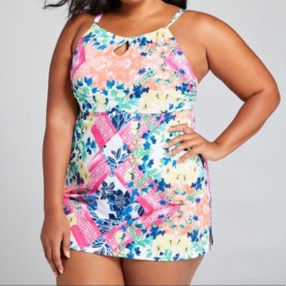 Lane Bryant NWOT swim dress